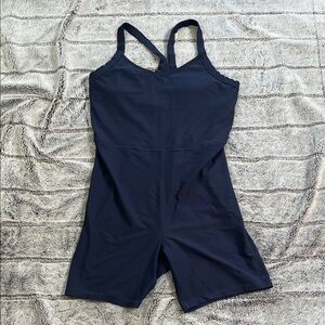Old Navy Active Dark Grey Sleeveless Romper XL Tall
